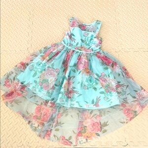 Zunie Girl Floral Dress